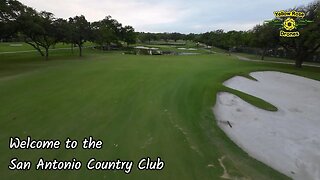 Flying a Drone Around the Beautiful Ponds & Waterfall at San Antonio Country Club #djiavata #golf