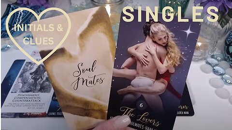 💘SINGLES🔮THE ROMANCE OF A LIFETIME🤯💘EMBRACE THIS LOVE💌💖SINGLES LOVE TAROT INITIALS & CHARMS✨