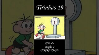 Tirinhas da Turma da Mônica nº 19 | Gibis do Rapha 2 #shorts