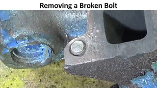 How to remove a broken bolt - 1965 Mustang inline 6 200ci cylinder head removal