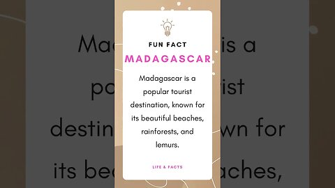 Fun Facts Madagascar