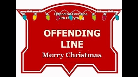 An Offending Christmas Greeting!