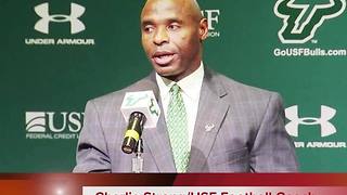 Charlie Strong introduced as new USF football coach