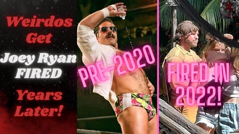 Joey Ryan, Ex-Pro Wrestler Whose Life Was Ruined By #MeToo Fired From Disneyland By Same Weirdos!