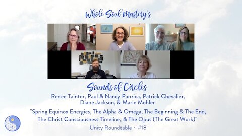 #18 ~ Sounds of Circles Roundtable: Spring Equinox Energies, The Beginning & The End, The Great Work