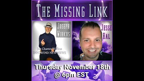 Missing Link Appearance Promo for Nov 18 Interview of Joe Charter #joechartermusic #infowindnewnews