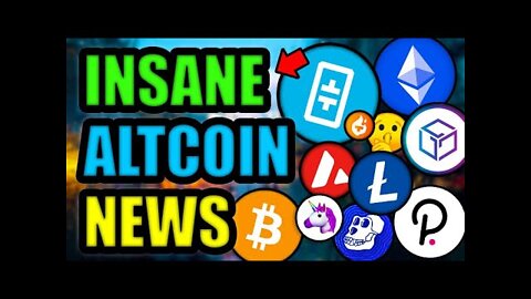 8 ALTCOINS 👉 INSANE CRYPTO NEWS! [Gala, Polkadot, Theta] + Ethereum Merge in 7 DAYS!