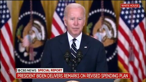 Biden Claims Trillion Dollar Spending Bill Will Reduce Deficit