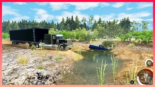 TruckFails | Trucks vs Massive Potholes #01 | BeamNG.Drive |TrucksFails