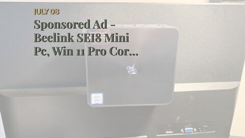 Sponsored Ad - Beelink SEI8 Mini Pc, Win 11 Pro Core i3 8109U Up to 3.6 GHz 4MB Smart Cache 8GB...