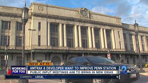 Public weighs in on possible improvements to Baltimore Penn Station