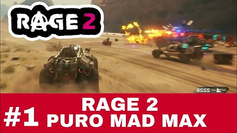 #1 - RAGE 2 É PURO MAD MAX - XBOX ONE X