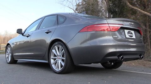 Pure Sound: 2016 Jaguar XF 35t R-Sport - Cold Start, Revs, Acceleration & More