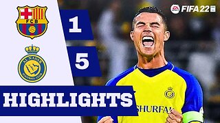 FC Barcelona VS Al Nassr | Highlights FIFA 22