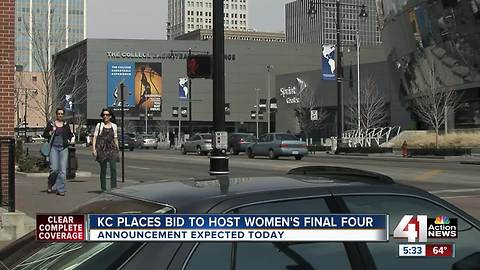 Kansas City to find out Monday if it will host NCAA women's basketball Final Four