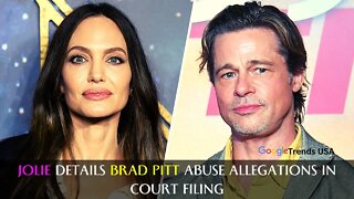 Jolie Details Brad Pitt Abuse Allegations In Court Filing