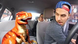 Putting a Dinosaur in my Car Using AI