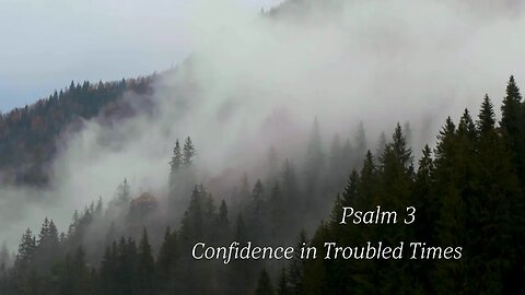 Confidence in Troubled Times - Psalm 3 - Förtroende för oroliga tider - Tillit til urolige tider