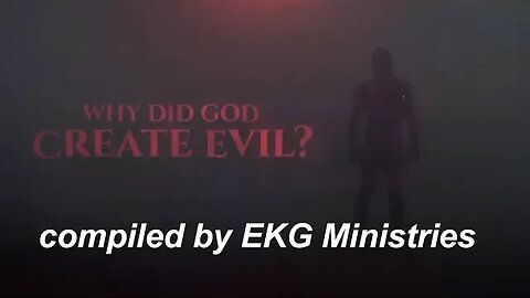 The Question of evil...