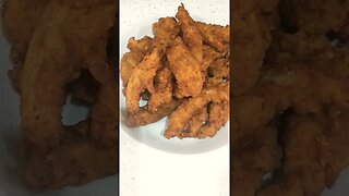 Delicious Deep Fried Chicken Tenders Jamaican Style Recipe 😋 #shorts
