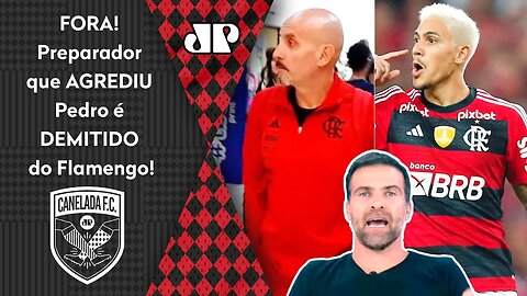 FOI DEMITIDO! "A INFORMAÇÃO é que o preparador do Sampaoli TÁ FORA do Flamengo! E o Pedro agora..."