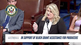 Rep. Cammack Speaks On The Floor In Support Of Block Grant Assistance Act For Florida Citrus
