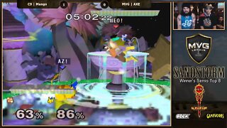 MVG Sandstorm: Top 8 Singles WS - C9 | Mango (Fox) vs. MVG | AXE (Pikachu)