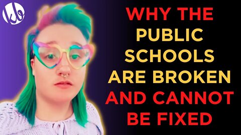 Why the public schools are broken and cannot be fixed with school choice - you must understand this.