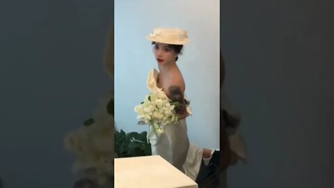 Stylish Chinese Girl With Arm Tattoo Is Ready To Get Married