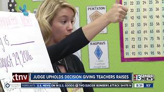 Judge upholds decision giving CCSD teachers raises