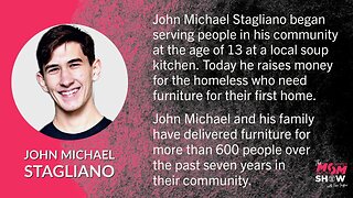 Ep. 365 - College Student John Michael Stagliano Helps Hundreds of Homeless Furnish Their First Home