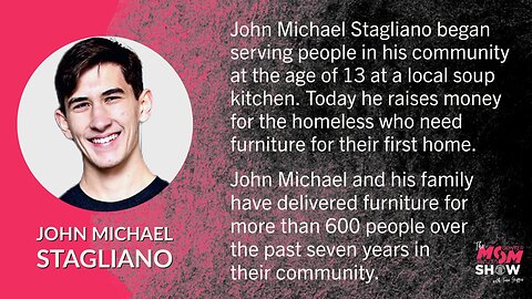 Ep. 365 - College Student John Michael Stagliano Helps Hundreds of Homeless Furnish Their First Home