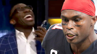 Shannon Sharpe BLASTED For Calling Julio Jones On Live TV Without Him Knowing, Says He's OUT Of ATL