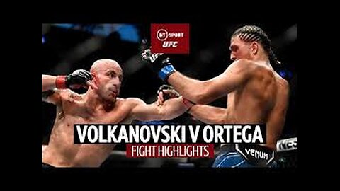 Alex Volkanovski v Brian Ortega /HIGHLIGHTS/ UFC