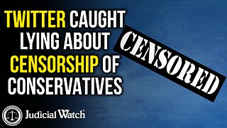 BOOM! Twitter Caught LYING About Censorship of Conservatives!