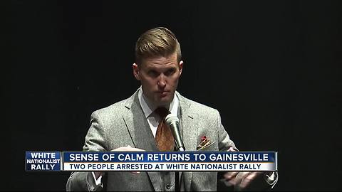 Pockets of violence erupt at white nationalist event at UF