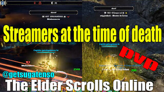 Streamers na hora da morte PvP Elder Scrolls Online