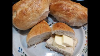 Homemade Light and Fluffy Hoagie Rolls