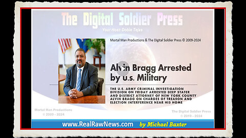 Alvin Bragg Arrested by u.s. Military