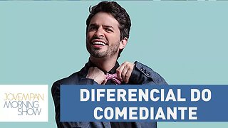 Bruno Motta: "É legal para o comediante de stand-up procurar um diferencial"