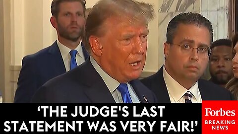 BREAKING NEWS- Shock End To Day One Of Trump Trial—Ex-POTUS Claims Judge Ruled 80% Of Case 'Over'