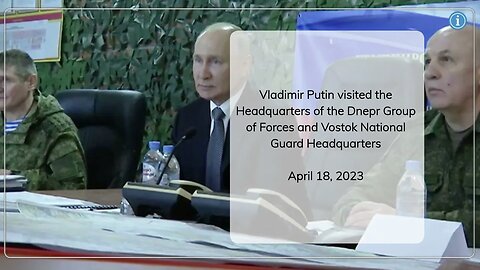 President Putin Visits Dnepr Group of Forces & Vostok National Guard HQ