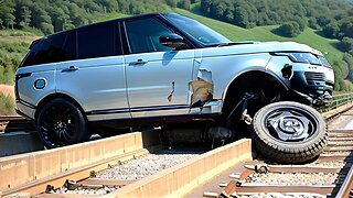 Cars vs Ledges x Train Tracks ▶️ BeamNG Drive