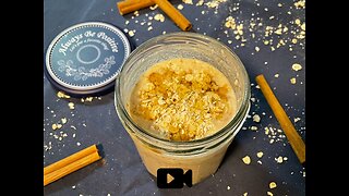 Overnight Oats With Peanut Butter / Overnight Oats Με Φυστικοβούτυρο