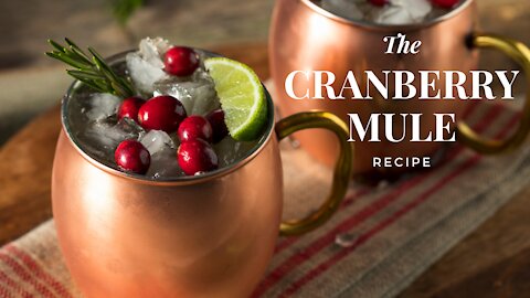 How to Make Cranberry Moscow Mules