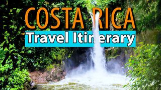 Detailed Costa Rica Travel Itinerary (1 - 2 Weeks). Great For Families