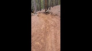 Fixing a rough atv trail