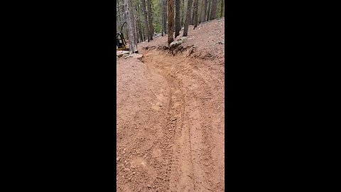 Fixing a rough atv trail