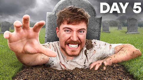 I Spent 7 Days Buried Alive MrBeast video #MrBeast #MrBeastvideo