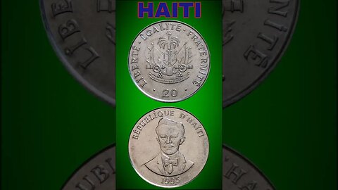 HAITI 20 CENTIMES 1995.#shorts @COINNOTESZ #haiti